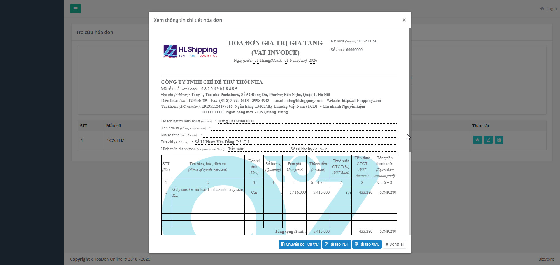 THUẾ • Hóa đơn điện tử